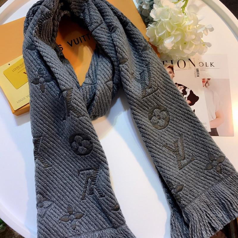 LSC5 Wool blend 35-180CM Scarf Can Choose with box