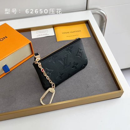 LLP02 Card bag 12-7-1.5CM Leather Wallet with box