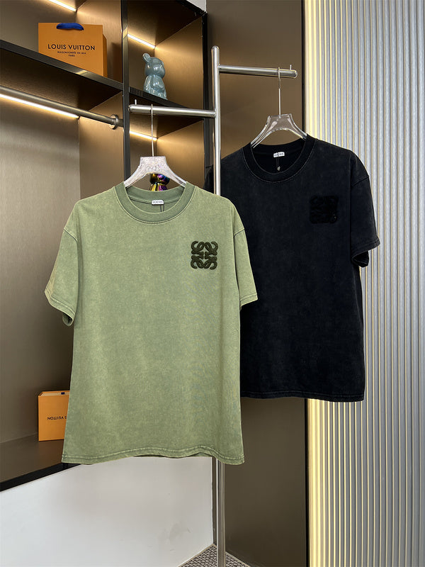 LOC30 New men's and women's  high-quality summer short sleeved shirts clothing