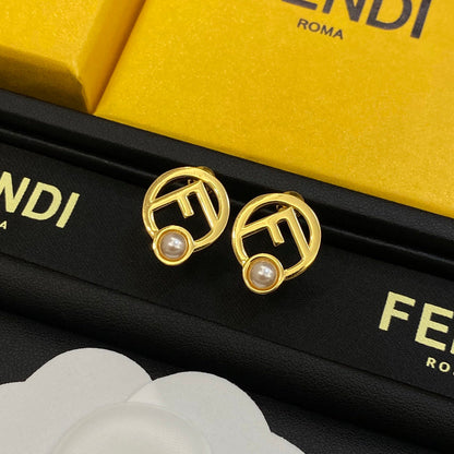 FE12 New Women's Fashion Gold Plated Earrings Jewelry