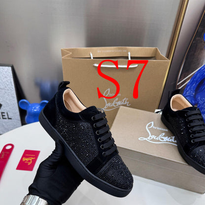 MCLS12 Women 35-40 and Men 40-45 Leather Shoes With Box