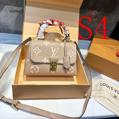 ALP14 Leather Bag 24-16-9CM Handbag With box