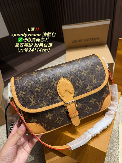 MLP02 Women's new fashion 24*14cm baguette bag
