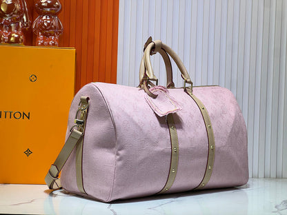 LLP209 Leather Bag 45-27-20CM Travel  for women and men Bags