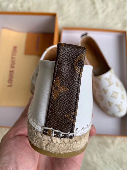 OLS35 Leather Women Shoes 35-42 Fisherman's shoes With box