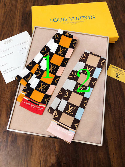 XLC7 Silk satin 8-120CM scarf