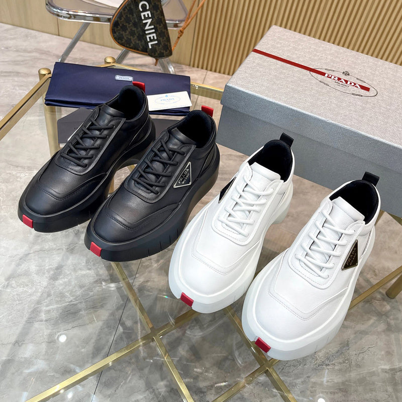 OPS4 Leather Shoes Women35-41 man40-45 with box