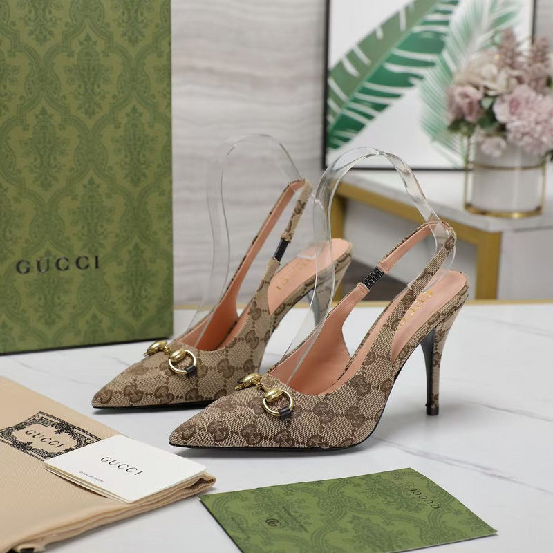 JHGS6 High heels 8.5CM size 35-42 Women leather shoes with box