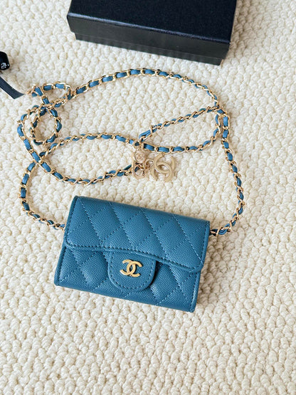 LCP02 Wallet Bag 13.1-7.5-2.1CM Leather bags with box