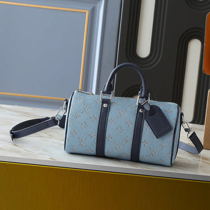 LLP198 Leather Bag 25-15-11CM Shoulder bags