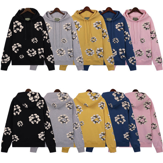 MMC3  New Men's and women's  Kapok Flower Hoodie Clothing