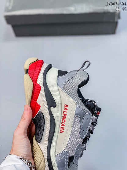 BHBS19 Women and Man Leather shoes 36-45 with box