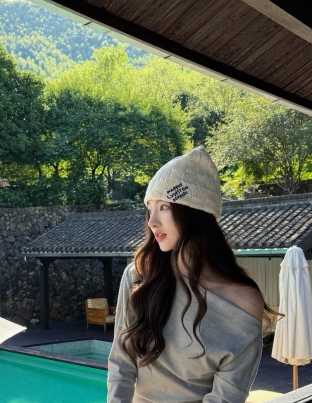 LVH66 New autumn and winter trendy woolen hat and woolen hat