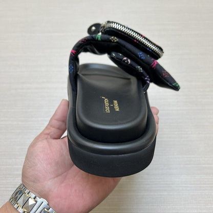 YLS5 Leather Slippers Size 36-45 Shoes with Box