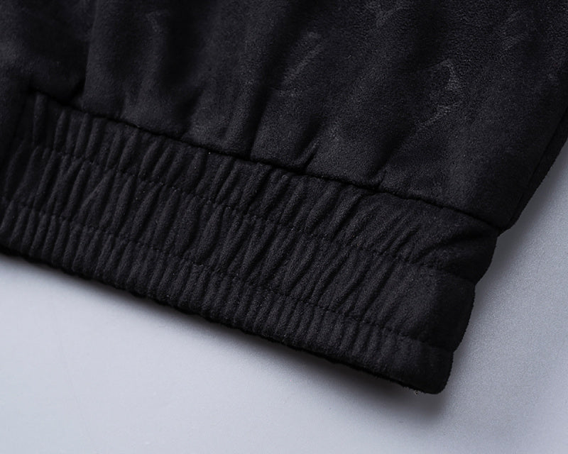 LVC022 New Spring and Autumn thin imitation deer skin velvet jacket long sleeved cardigan clothes