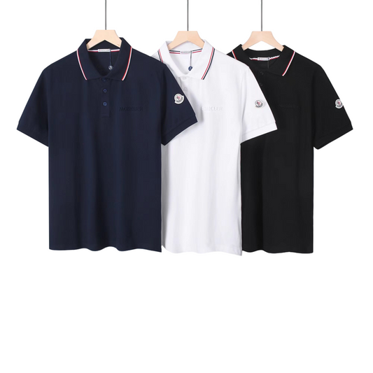 MOC020 Men's short sleeved lapel polo shirt clothing