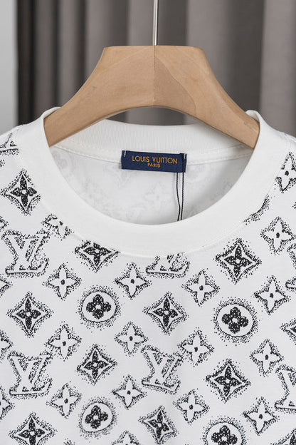 LVC008 Men's and women's summer short-sleeved T-shirt clothes