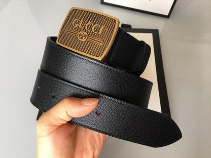 GCBL16 wide 3.8cm total length 95-125cm Leather Belt High Quality With packing