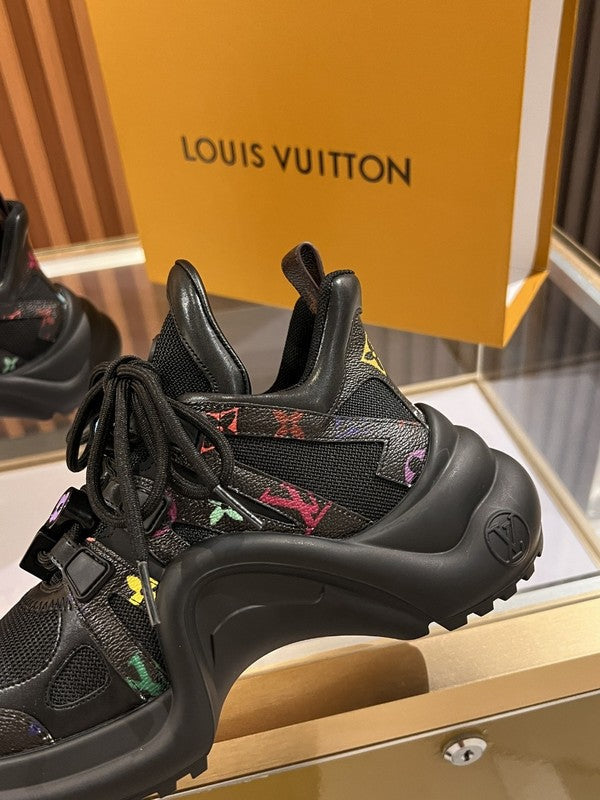 OLS37 Leather Women 5.5CM Shoes 35-41 with box