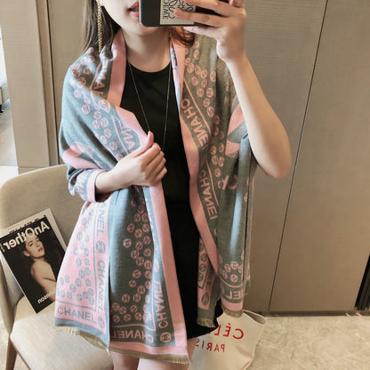 XCC12 Cashmere blend 65-180CM Scarf Can choose box