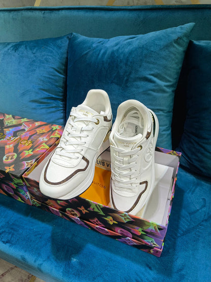 OLS25 Leather Women 35-42 And Men 40-45 sneakers shoes With box