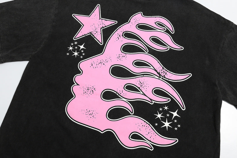 HEC5  Men's and women's summer short-sleeved T-shirt clothes