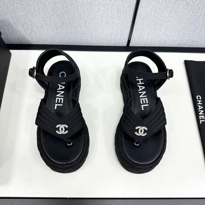 MBCS16 Leather Slippers Size 35-40 Shoes with Box