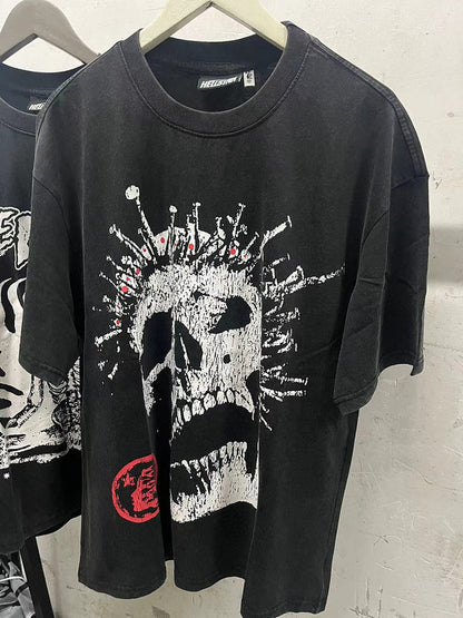 HEC6  Men's and women's summer short-sleeved T-shirt clothes