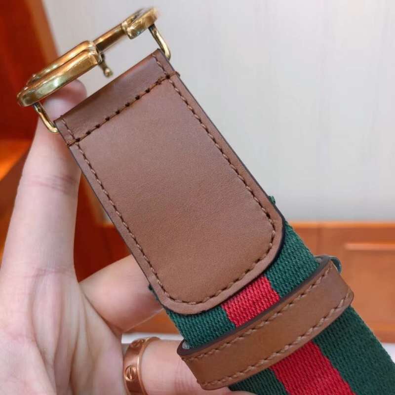 GCBL15 wide 3.8cm total length 100-125cm Leather Belt High Quality With packing