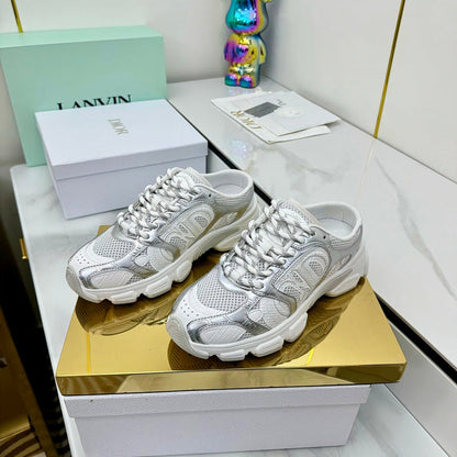 BDS8 Leather Slippers Women 35-41 Shoes with box