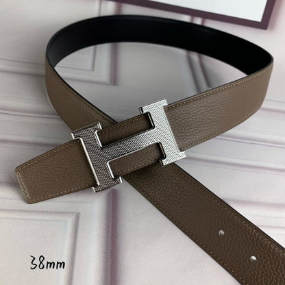 HBL3 Real leather 3.8CM 95-125CM Belt with all packing