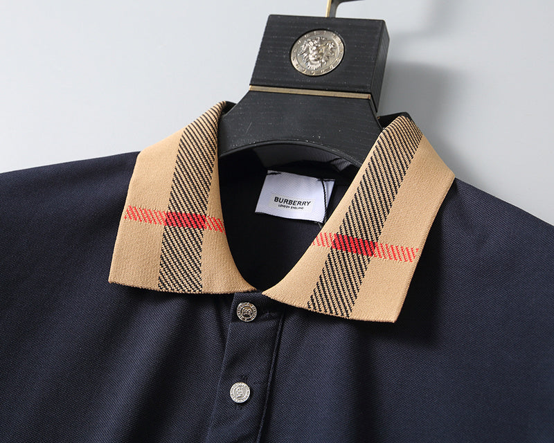 BUC030 Men's short sleeved lapel polo shirt clothing