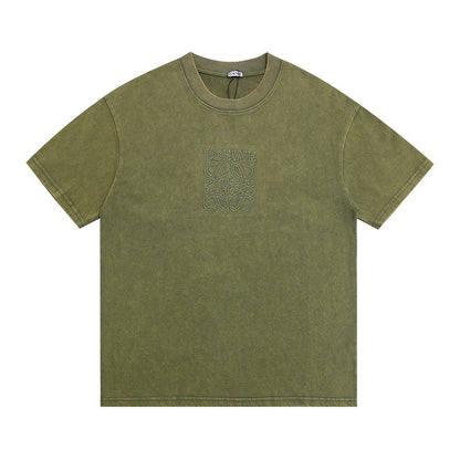 LOC29 New men's and women's  high-quality summer short sleeved shirts clothing