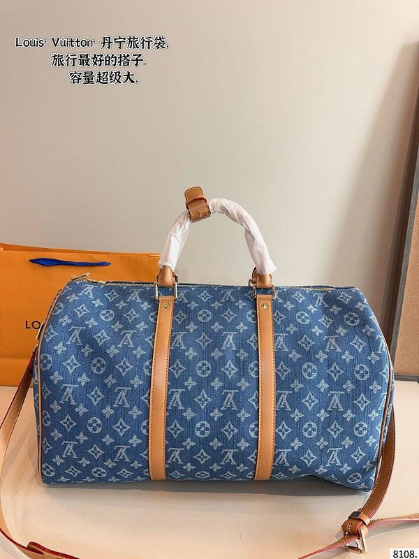 MLP38 Leather Bag 50-23-29CM Travel   for women and men Bags