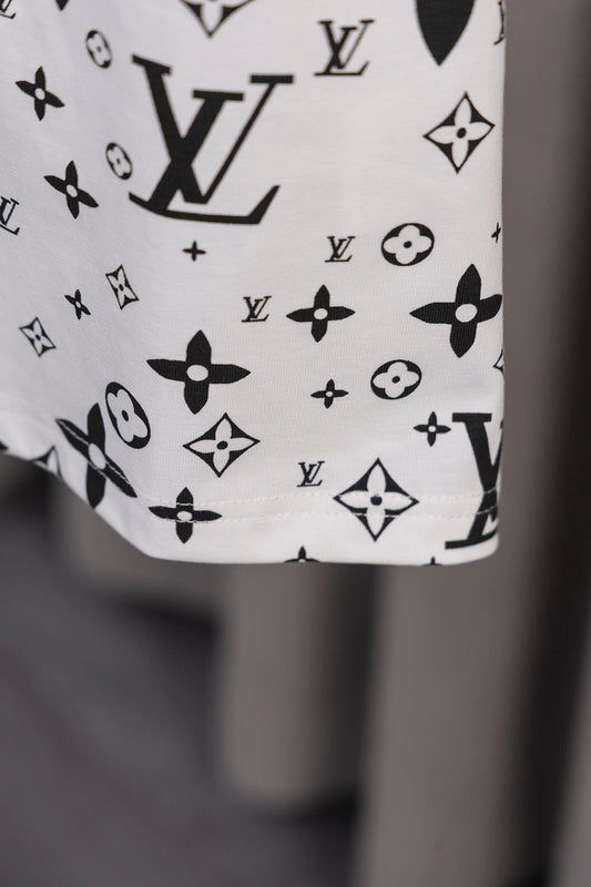 LVC009   Men's and women's summer short-sleeved T-shirt clothes