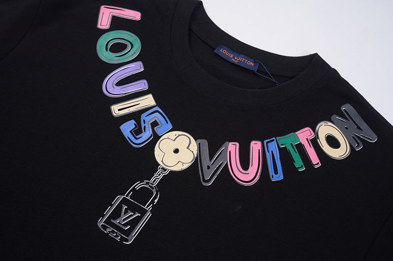 LVC002  Men's and women's summer short-sleeved T-shirt clothes