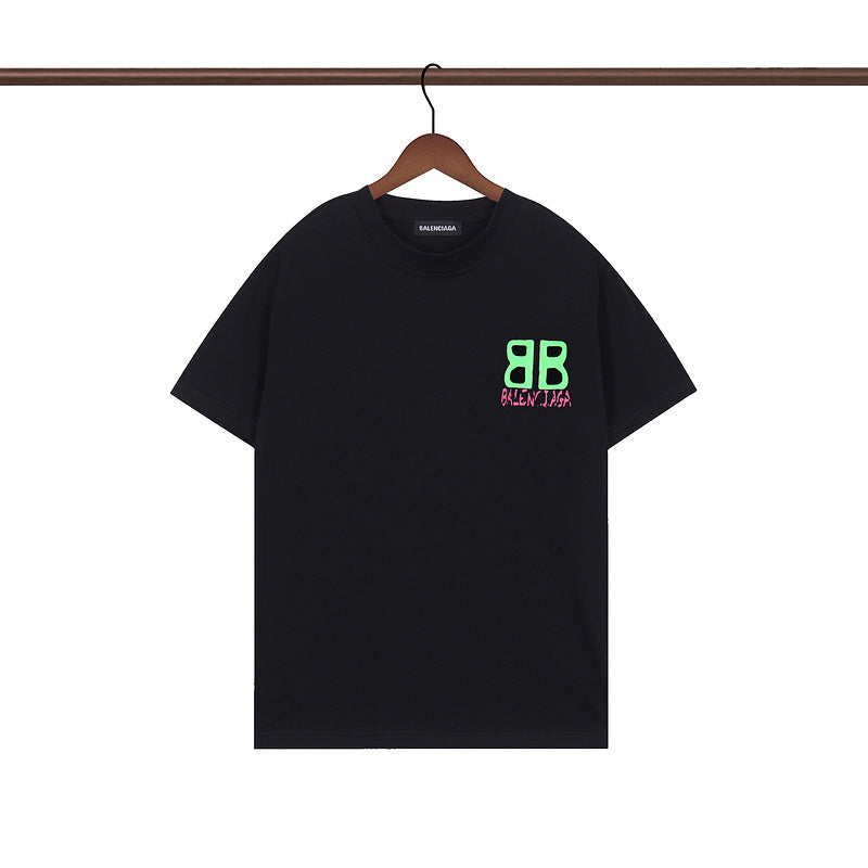 BAC94 New  Men's and women's letter T-shirt Clothing