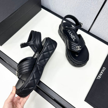 MBCS2 Leather Slippers Size 35-40 Shoes with Box