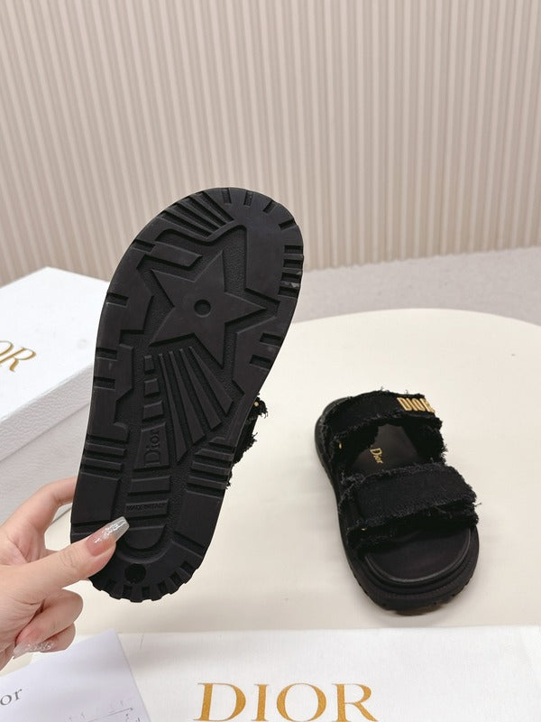 ODS3 Leather Women Slipper Size 35-42 Shoes with box