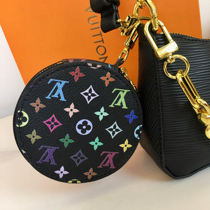 LLP022 Leather Bag 19-13.5-6.5CM Shoulder Bags