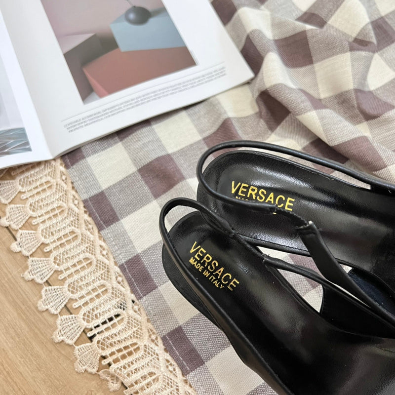 MJVS11 Leather Women 7CM Heel shoes 35-42 With box