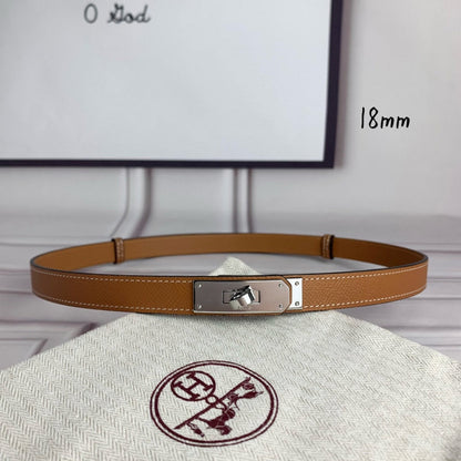 HBL7 Real leather 1.8CM 95-110CM Belt with all packing