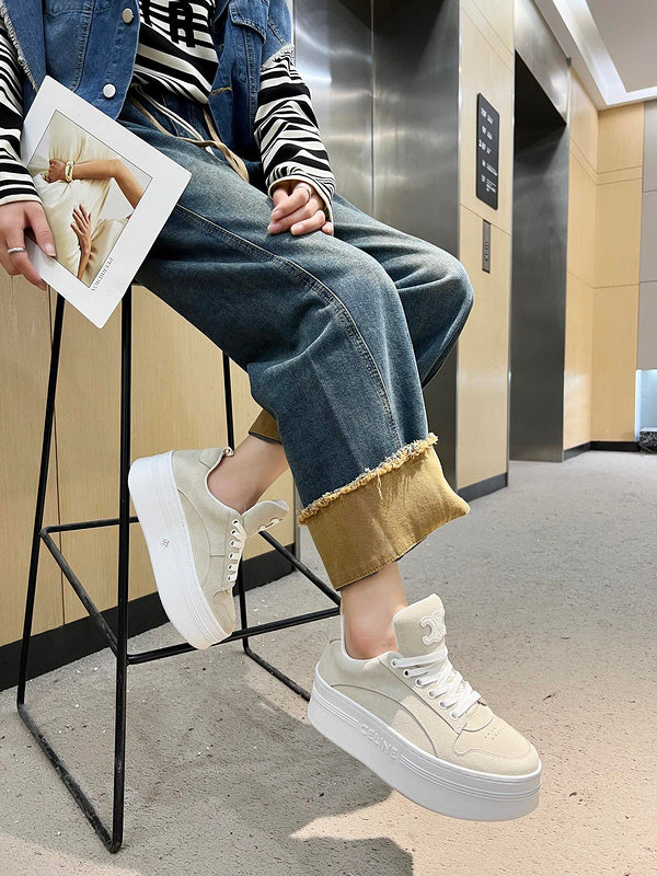 BMCS8 Women 35-40 Leather 6.0CM Shoes with box