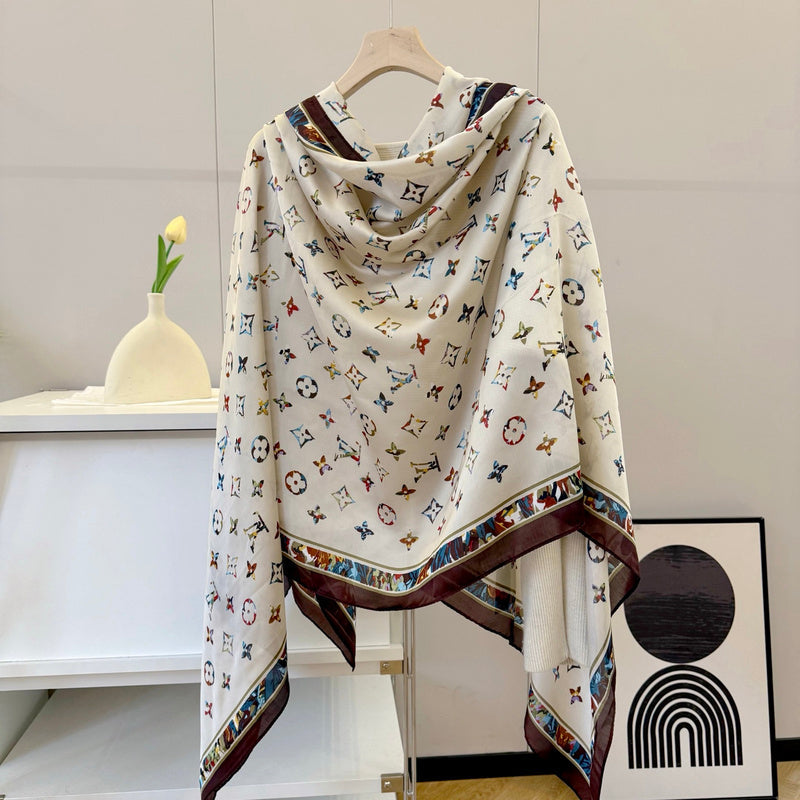 XLC08 Silk satin 90-180CM Scarf