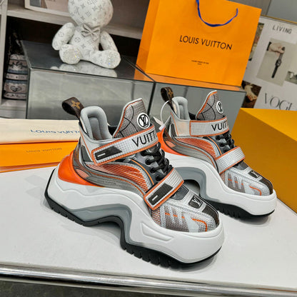 OLS33 Leather Women 5CM Shoes 35-42 with box