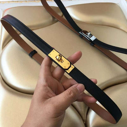 HBL6 wide 1.6cm total length 115CM ajustable Belt wonderful winder High Quality fashion silver/gold buckle Belt