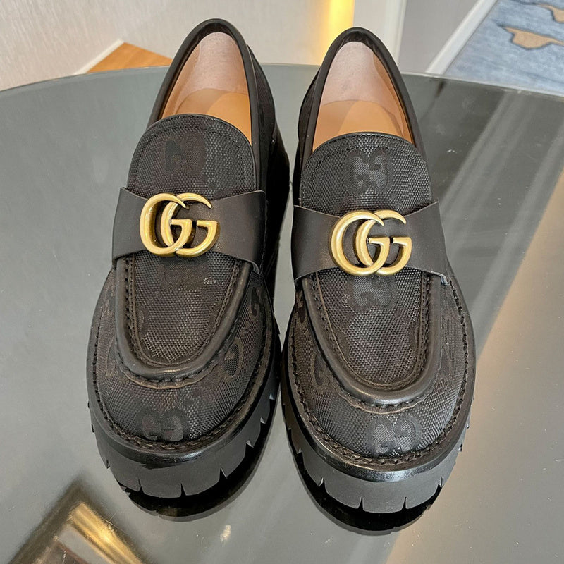 JHGS1 Leather Shoes Women 35-41 with box