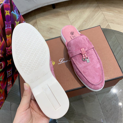 GLS18 Leather shoes Women35-42 Man40-45 Slipper with box