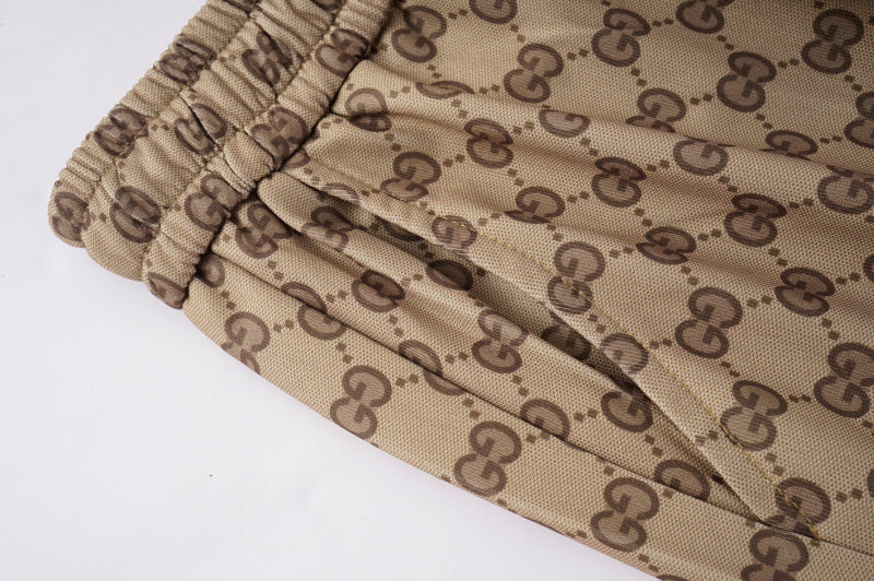 GUC098  New men's and women's spring and autumn thin pants, elastic waistband casual pants clothing