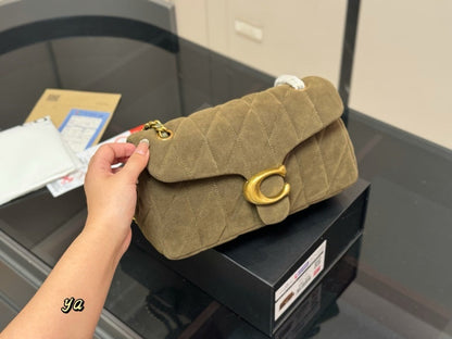 ACP07 Leather Bag 21-11CM 25-15CM Shoulder bags with box